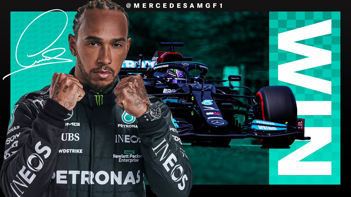 WHAT 👏 A 👏 DRIVE! 👏 @LewisHamilton WINS the #PortugueseGP!! 🔥🔥