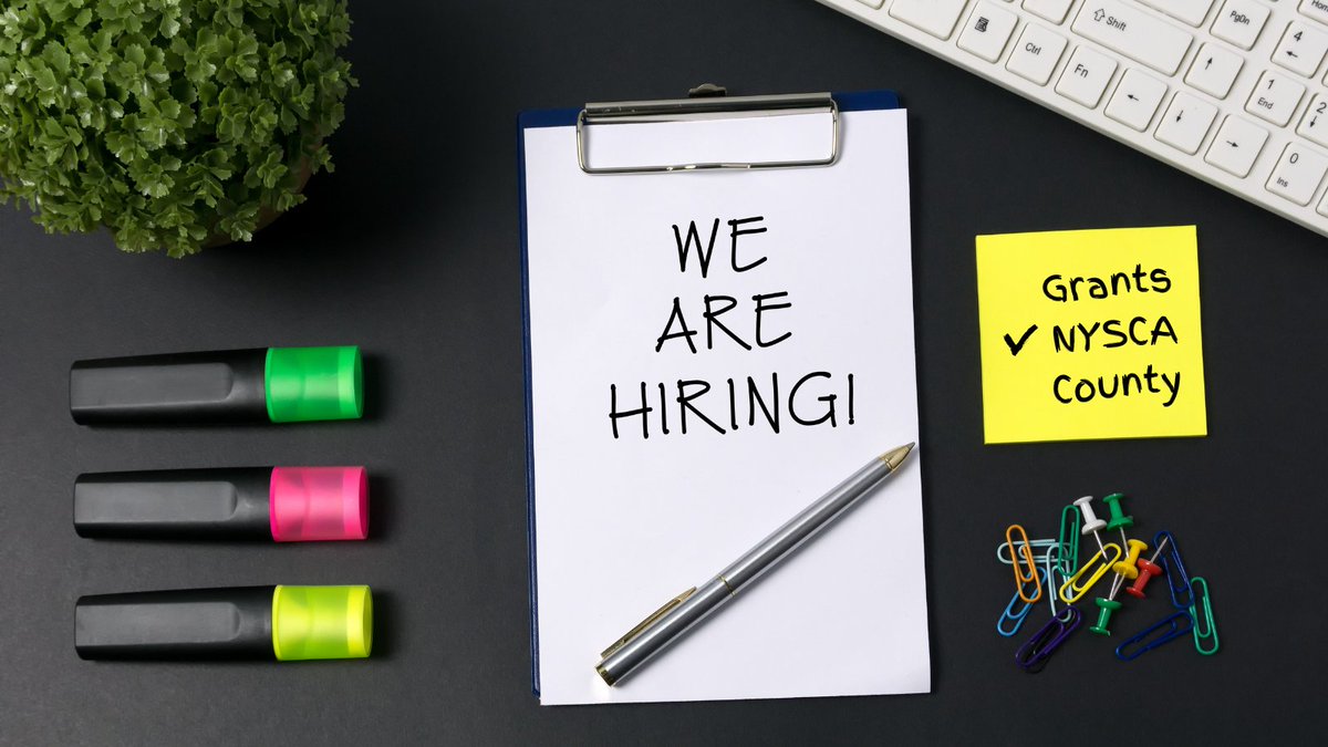 We're looking for a full-time Regrants Program Officer to become a vital addition to our grants team. This position supports the NYSCA Decentralization and Onondaga County regrant programs. 

Visit our website for a  full description and how to apply at: cnyarts.org/assets/forms-a…