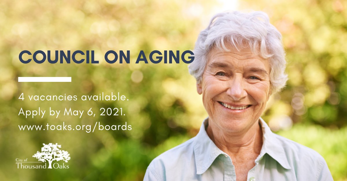 City of Thousand Oaks on Twitter " Application closes Thursday, May 6