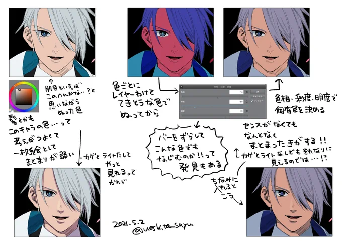 肌色に迷える自分のためにメモ
https://t.co/N4pPAf7XYY 