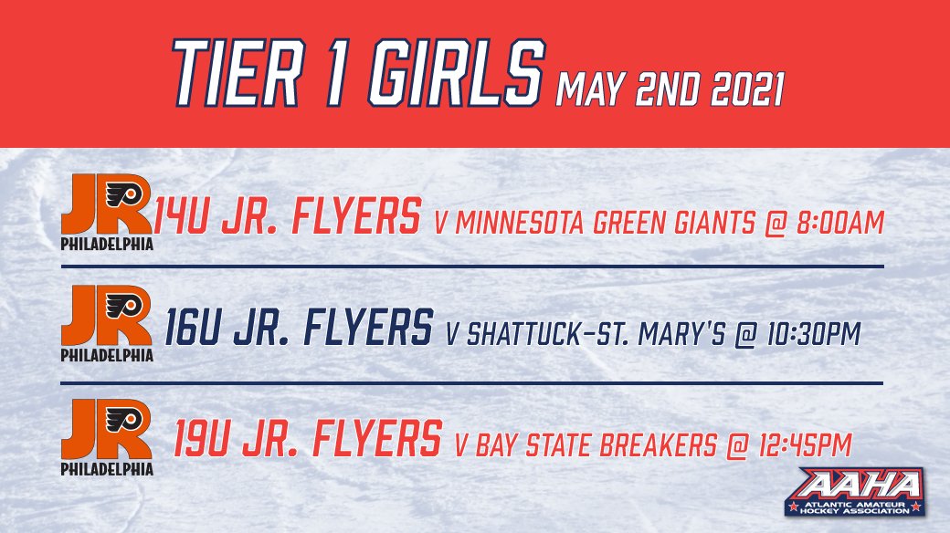 AtlanticDistr's tweet photo. We’re into the quarter-finals and semi-finals today. Here are our teams who are competing for their chance to play in the National Championship games tomorrow. #USAHNationals https://t.co/0SghJiPpPP