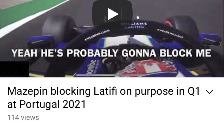 nnicolef1's tweet photo. mazepin: ‘I’ll let my racing do the talking’ the racing: https://t.co/CxanhFmBUt