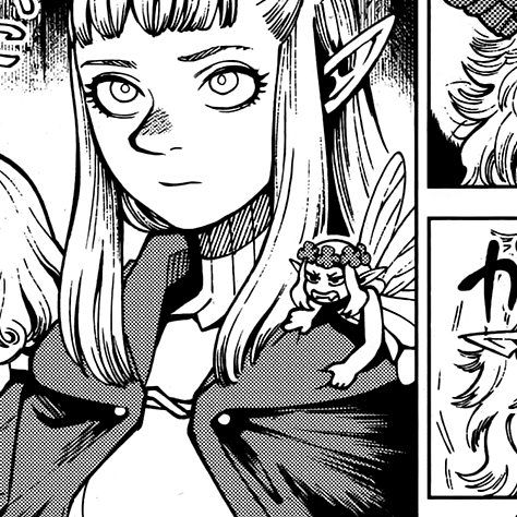 this feral fairy from dungeon meshi........... 