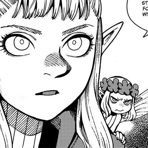 this feral fairy from dungeon meshi........... 