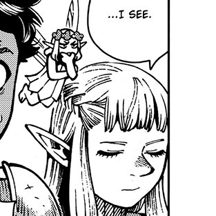 this feral fairy from dungeon meshi........... 