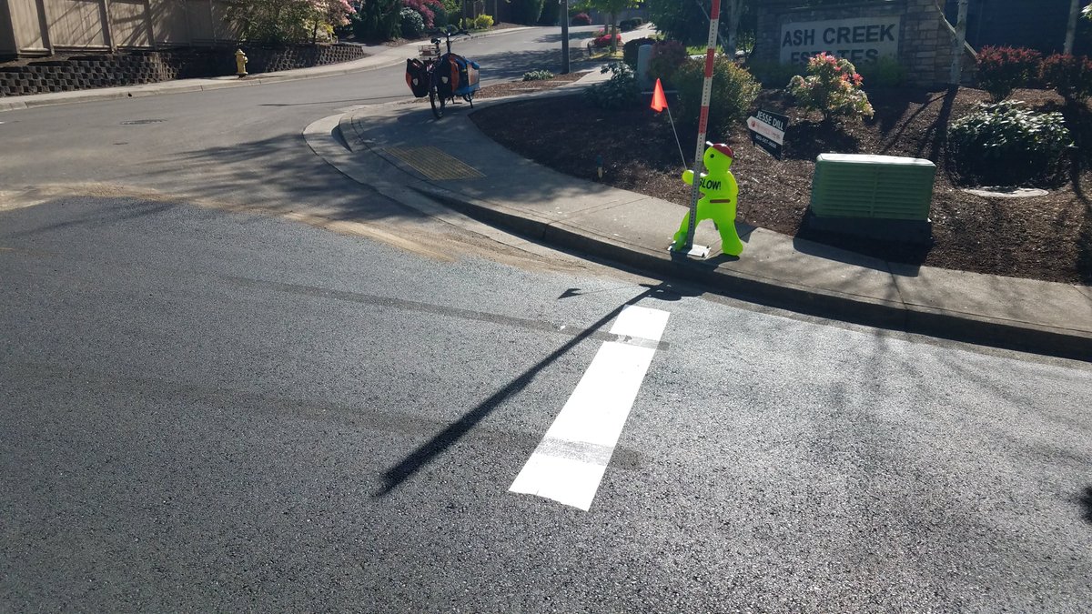 Brand new stop bar on fresh pavement. #carculture #dangerousdrivers