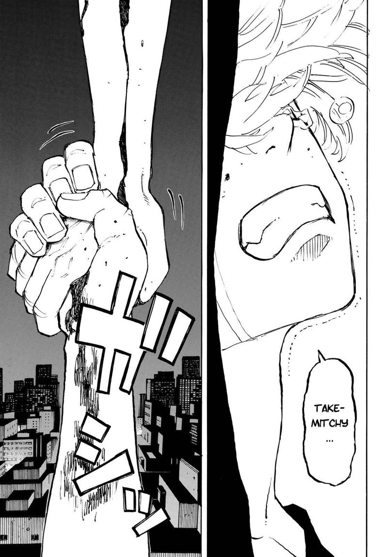 reset_daekan's tweet photo. Why did this hurt me a lot😭

...so like he time leaped again bec he's got another mission and that's to save Mikey... right??!!🤯

#TokyoRevengers #tokyorevengers204 https://t.co/mNiImVOY27