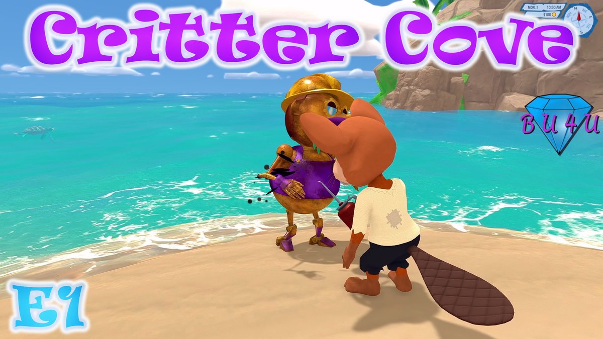 Today we're starting a fresh game in #CritterCove following an awesome new update that adds diving gear as well as other changes: youtu.be/p2iqR8_KfCA #indiegame #letsplay #pcgaming <a href="/CritterCoveGame/">Critter Cove 💖 Out Now on Steam Early Access 🎮</a> <a href="/GentlemanRat/">GentlemanRat</a>