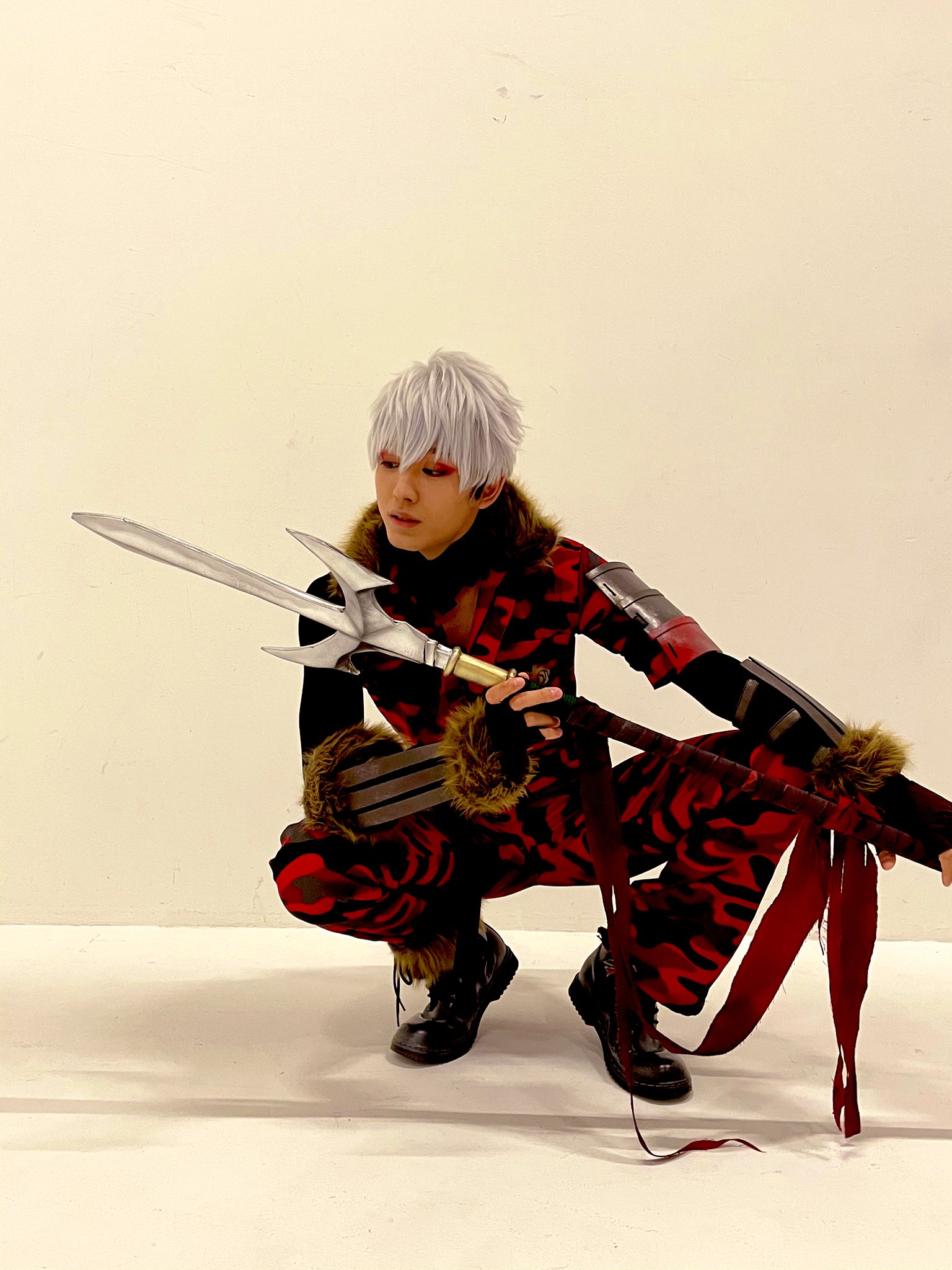 ☆ ゆる コスプレ用武器・小道具 刀剣乱舞 槍「大千鳥十文字槍」☆ ☆ ゆる コスプレ用武器・小道具 刀剣乱舞 槍「大千鳥十文字槍」☆