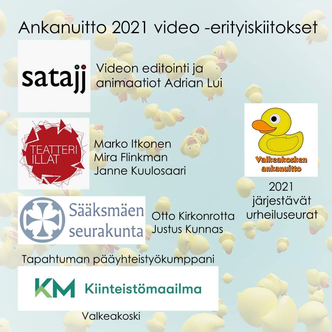 bldringette's tweet photo. Virtuaalinen ankanuitto 2021 @Valkeakoski1923 @Teatteriillat @LiikkuvaSeurak @Kiinteistomaa #satajj @VLKankanuitto 
Ensi vuonna kanavalla paikan päällä? https://t.co/wQdmm5T4iU