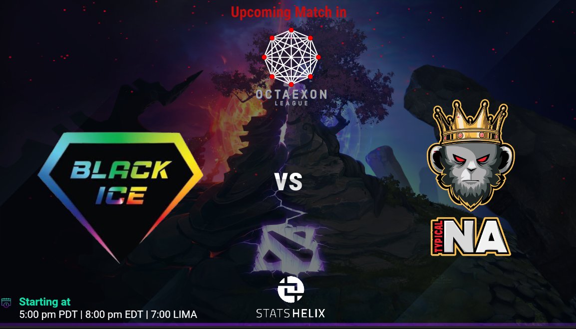 NA Doto today!!

<a href="/BlackIceSports/">The Backyard Bar Pod</a> 🆚 <a href="/NaTypical/">Typical NA</a> 
 
🕒5pm PDT // 8pm EDT

#OctaexonLeague #Dota2 #Esport