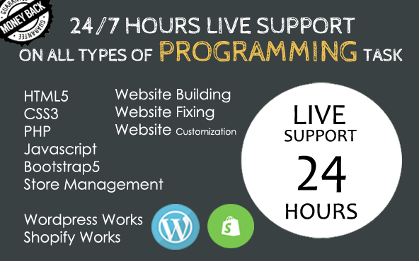 SofiPro15's tweet image. I am Allena here ready to provide you 24 hours LIVE SUPPORT. I am Full stuck Website Developer. I am Front End and Back End Developer.
I will do any types of your programming task and do Website Management work.