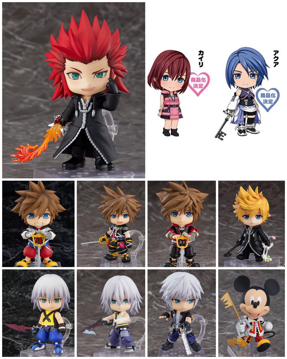 「Like, Follow, RT」For a chance to win a KINGDOM HEARTS Nendoroid of your choice! The giveaway will end on 5/24/21 at 7pm PST! It is open to anyone, good luck! #KingdomHearts #KHMerch