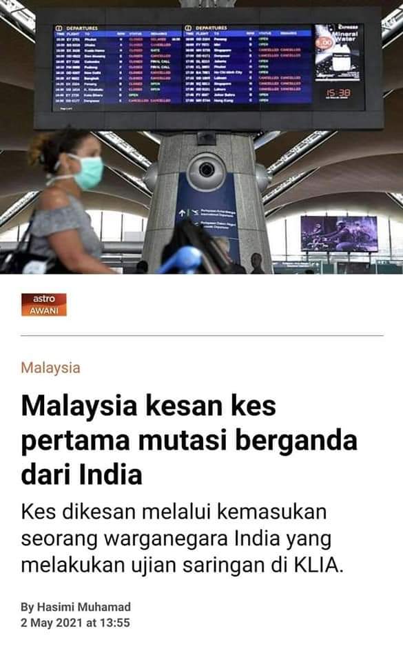 CaptainNoti81's tweet photo. Makin lama makin teruk kerajaan malaysia handle kes yang x perlu nak fikir panjang #kkmgagal #covid_19 #raya #KerajaaanGagal https://t.co/mfAJJz2MoX