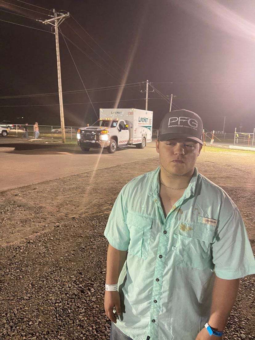 CMikesell13's tweet photo. No caption needed!! CALF FRY 2021! https://t.co/lw3GQX6RGy