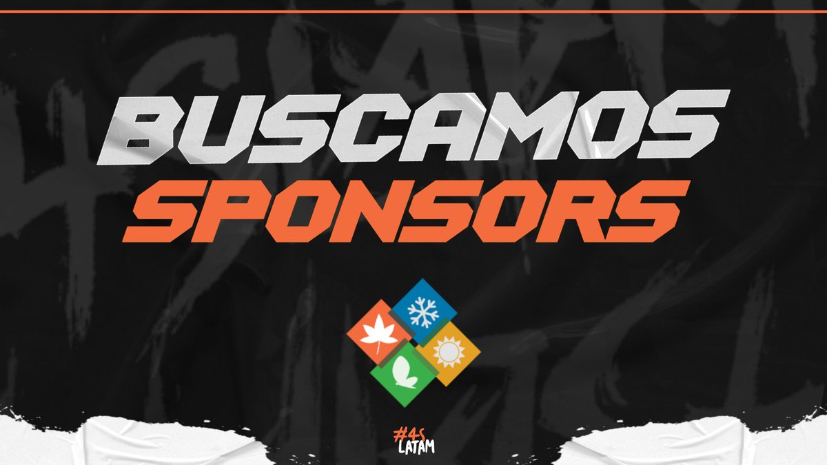 4SLATAM's tweet image. Buscamos Sponsors ! 🤩🍁🍂

Para comenzar la competencia , estamos en la búsqueda de sponsors que quieran aportar al prizepool de la siguiente edición de Otoño. 

Quienes quieran aportar y ayudar , enviarnos un MD 📬
