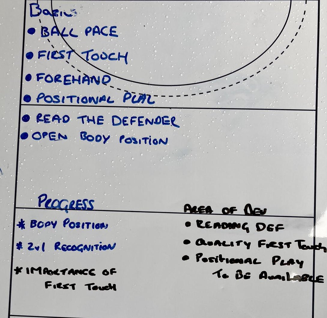 Really enjoyable day with all squads at Durham PC today 🏑💜🏑💜- some great core themes in the Girls’ session , that the Girls reflected on and have committed to developing in the coming weeks. #thisgirlcan