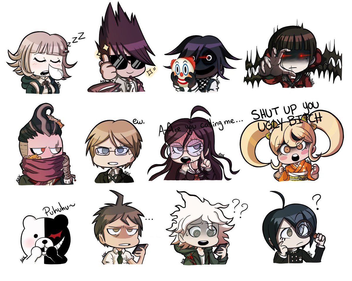 Wedstrijd component veiligheid AXK on Twitter: "// Danganronpa , Kokichi Oma , Nagito Komaeda . . I made some Danganronpa stickers to use for my WhatsApp uegdhsgs https://t.co/fsxc1tRAof" / Twitter Wedstrijd component veiligheid AXK on Twitter: "// Danganronpa , Kokichi Oma , Nagito Komaeda . . I made some Danganronpa stickers to use for my WhatsApp uegdhsgs https://t.co/fsxc1tRAof" / Twitter