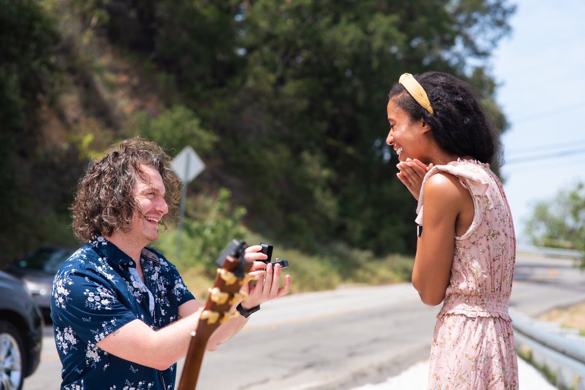 Hughiestonefish's tweet image. WE’RE GETTING MARRIED!!!!!