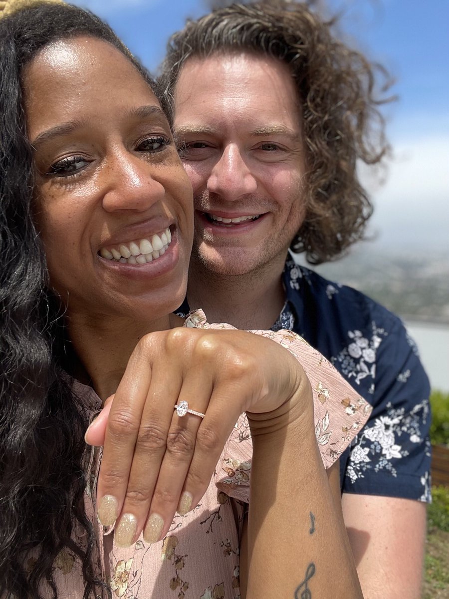 Hughiestonefish's tweet image. WE’RE GETTING MARRIED!!!!!