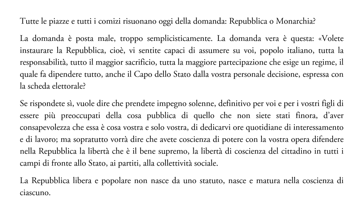 lorepregliasco's tweet photo. So che è difficile crederci, ma c'è stato un momento in cui in Italia la politica parlava così.

Alcide De Gasperi alla Basilica di Massenzio, 11 maggio 1946 https://t.co/OPf0mFFtyi