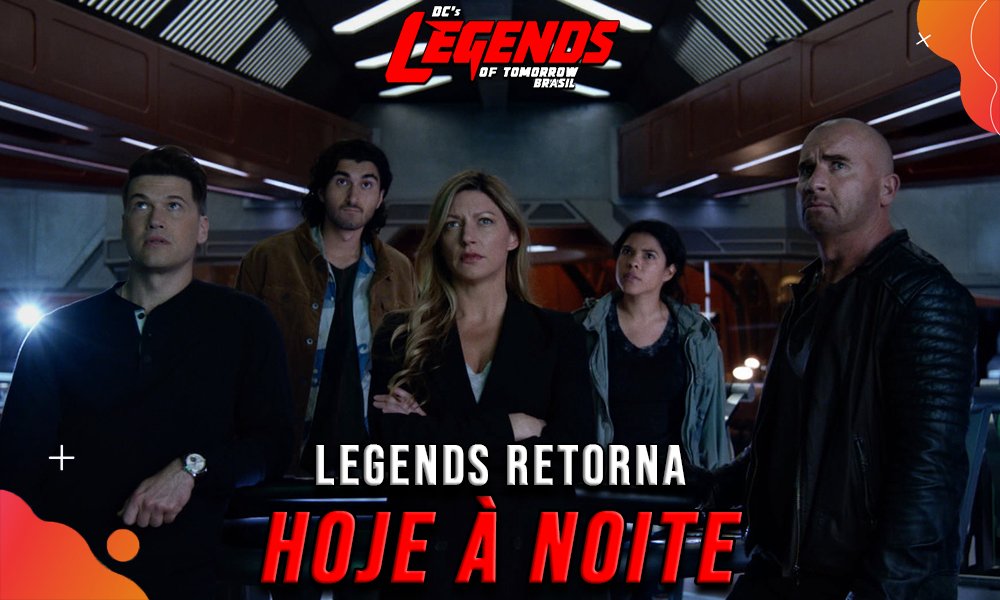 → DC's Legends of Tomorrow volta HOJE, às 21h (Horário de Brasília) na CW!

→ Participe do episódio comentando com a TAG #LegendsSeason6, que começa as 20:30 e vai durar durante todo o episódio!

Acesse nosso site para saber onde assistir (sem legenda): dclegendsbrasil.wordpress.com/ao-vivo/