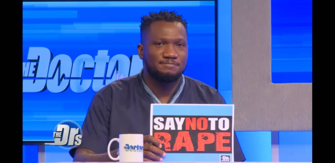 TheDoctorsTVNG's tweet photo. @TheDoctorsTVNG Take a stand against rape. Watch tonight's episode on #sexdrugszanku on @AIT_Online 9pm. You don't want to miss it.  #doctorsnigeria https://t.co/ymUSmZAwgO