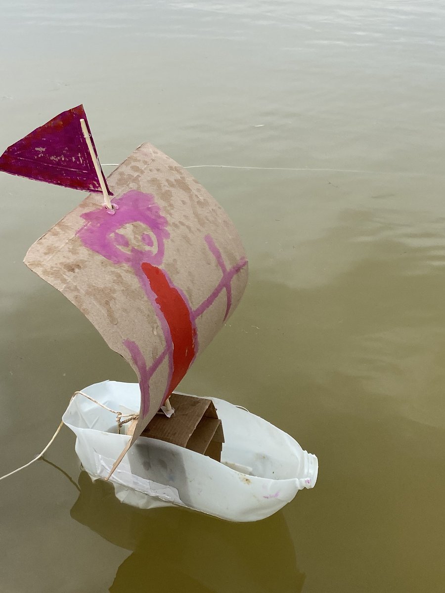 Edspire's tweet photo. Today we made and sailed boats to remember our beautiful baby Tilda. #matildamae would have turned 9 today. We miss her so much every day and especially on her birthday x thank you to everyone who has remembered Tilda today and sent cards and messages x it means the world to us x https://t.co/kXXJ9NyeE5