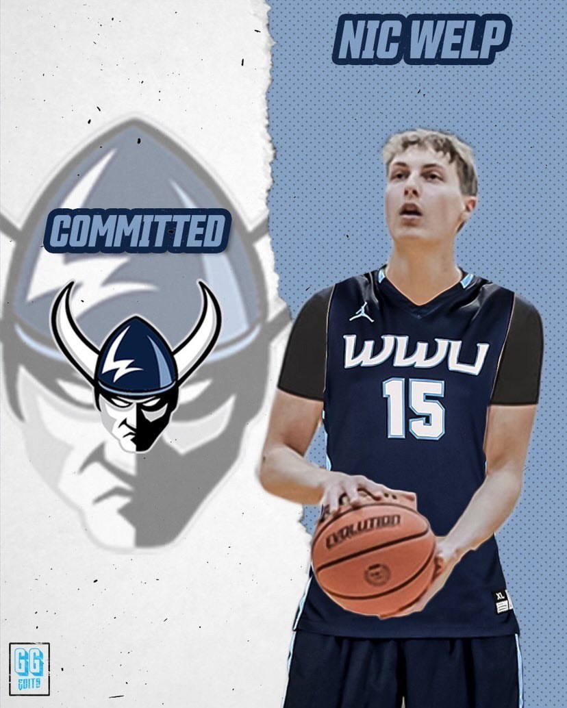 Nic Welp (@nwelp20) on Twitter photo I’m very excited to announce that I’ve committed to Western Washington University to further my academic and athletic career. Thank you to everyone who has supported me on my journey to play basketball at the next level. #GoViks 💙 I’m very excited to announce that I’ve committed to Western Washington University to further my academic and athletic career. Thank you to everyone who has supported me on my journey to play basketball at the next level. #GoViks 💙