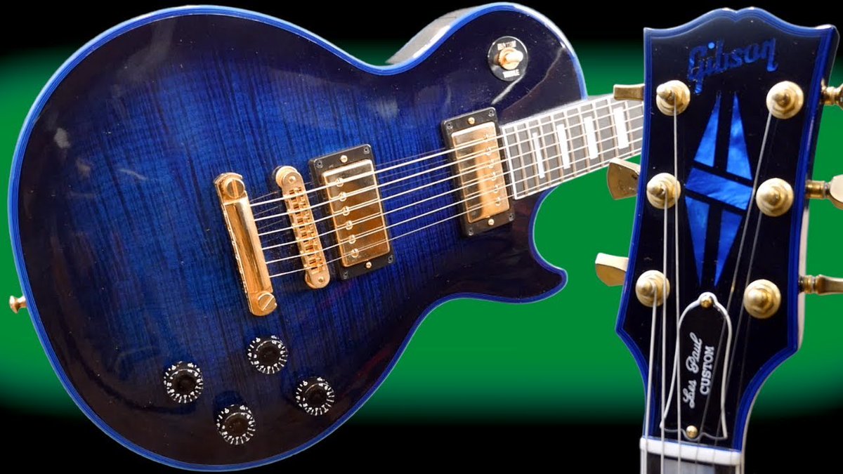 RT @muerdekeroyo: #GibSunday Gibson Custom Shop Les Paul Peacock Blue #guitar #gibson https://t.co/wwxKwAaS9p