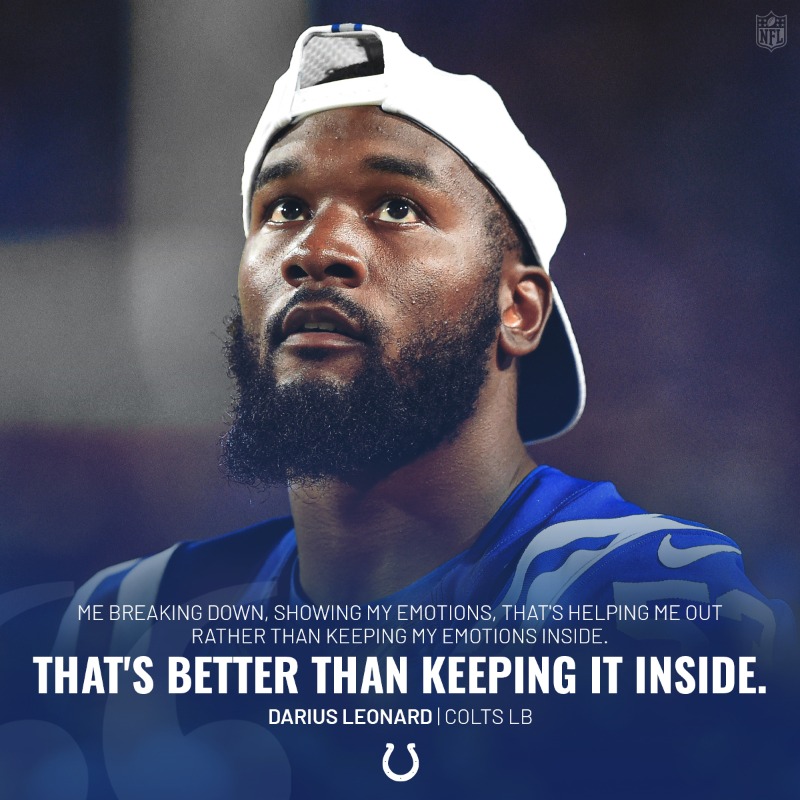 May is Mental Health Awareness Month.

<a href="/dsleon45/">Darius Shaquille Leonard</a> and the <a href="/Colts/">Indianapolis Colts</a> have been committed to raising mental health awareness and kicking the stigma. 👏
