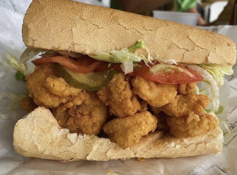 thebigeatsy's tweet image. fried shrimp Po’boy from Parkway Po’boys #parkway #poboy #food #foodie #eats #neworleans #nola #yum #shrimp #fried #thebigEATSy