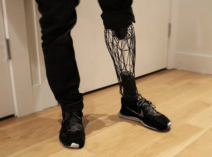 Rainmaker1973's tweet image. 3D printing is a recent but promising technology available to professional prosthetists and amateurs alike. So anyone with access to a 3D printer and a DIY mentality can create a bespoke prosthesis at a low price point. Like this prototype by William Root buff.ly/3ucW6qh
