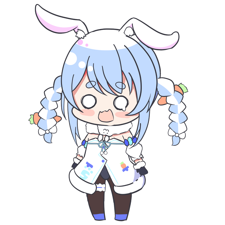 ちゃんと全身描いたんですよ 透過です なななな のイラスト