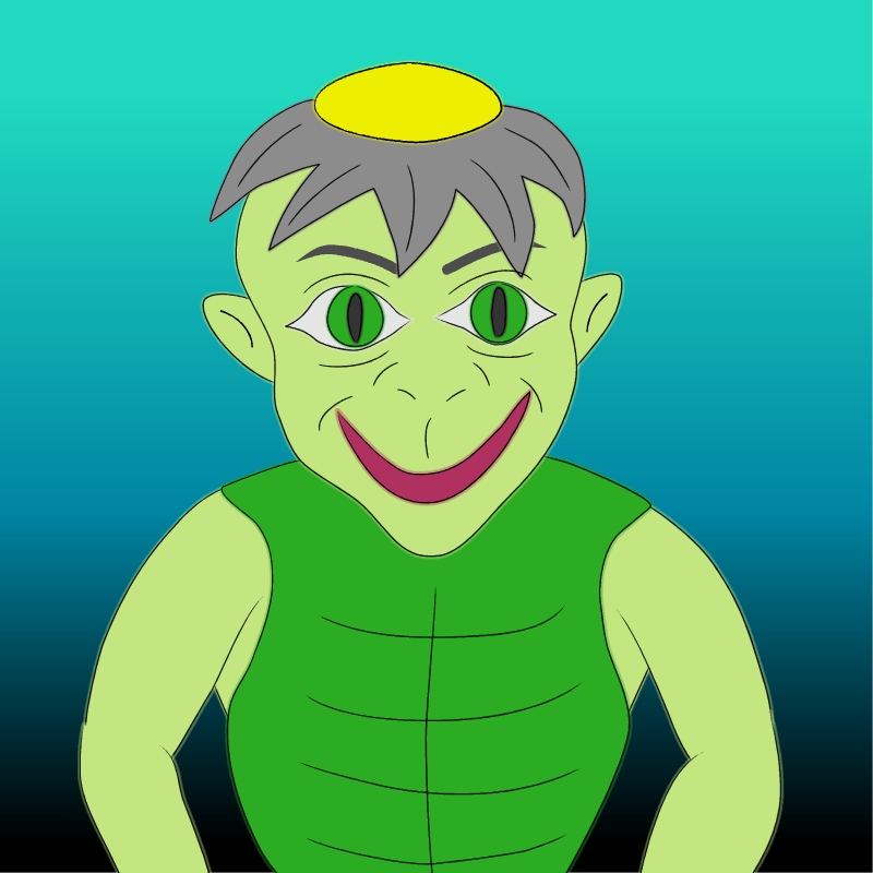 河童緑色 A Twitter カッパ キャラクタ制作中 液タブで筆圧を使って描くと指がツッてくるので イラレ互換ソフトで描く方法に切り替えましたが 線のタッチや色の質感が単調になるので研究中です カッパ カッパ好き 妖怪 気持ち悪い マンガ イラスト イラスト