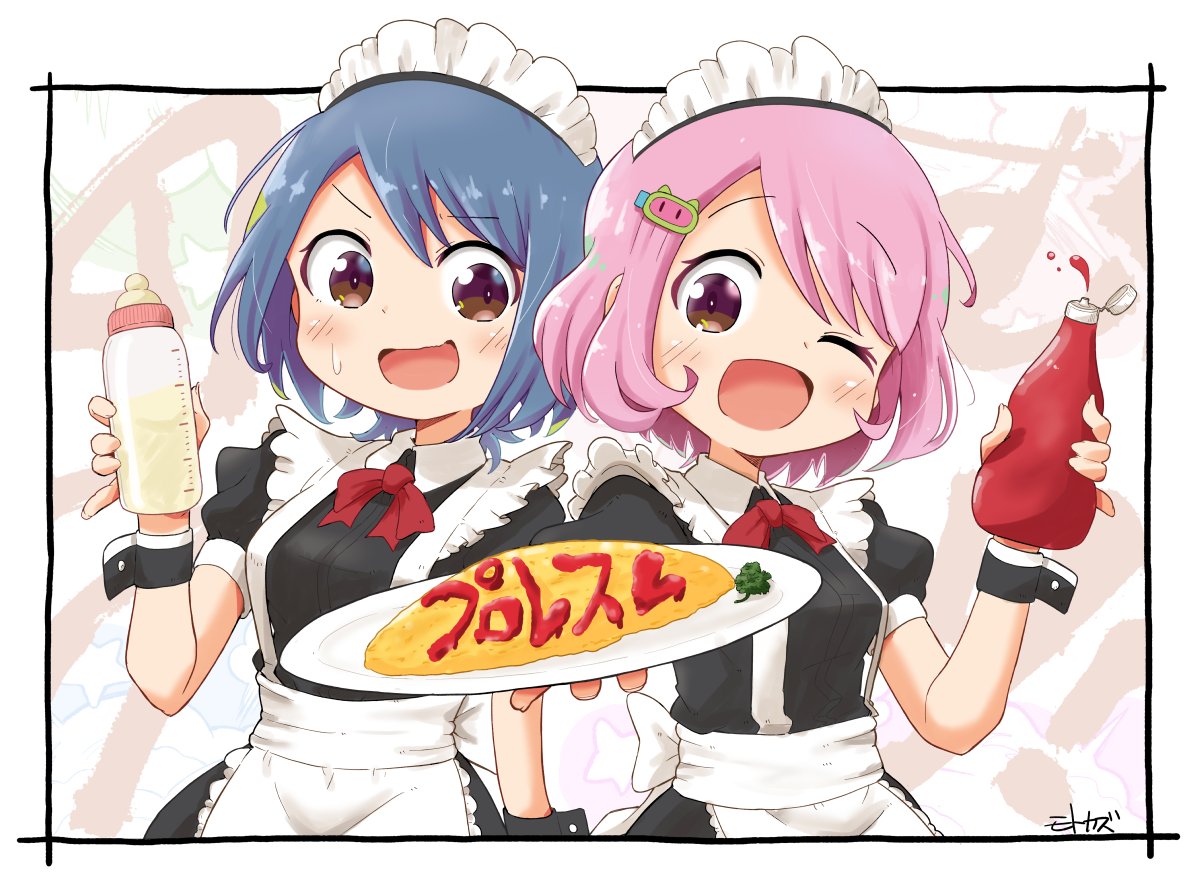 メイドッ!!🖖🏻✨
※過去絵の頭身がだんだん上がっていく様子
←新 旧→
#メイドの日 #メイド服 
