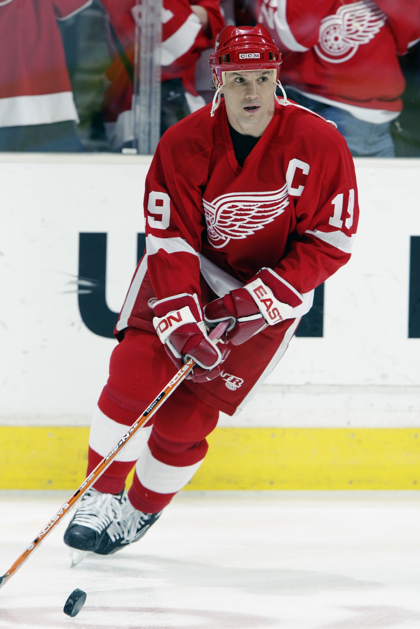 Happy Birthday to The Captain
Steve Yzerman, 2003 