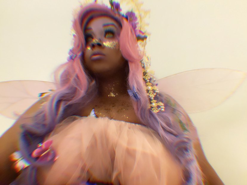 NerissaDrifter's tweet photo. ✨💜Amethyst💜✨ Not only was this my first cosplay, but it’s a complete original! Amethyst is the Supreme fae of the Violet Flower Kingdom #BlackFaeDay #MyFirstCosplay https://t.co/SVoArM9vfU