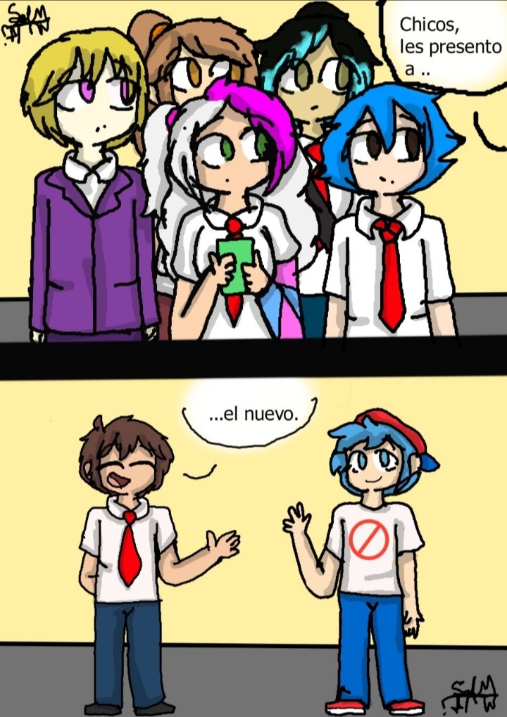 Multifan11M's tweet photo. Mientras tanto en el mundo de las hs.. #FNFHS #FHS #HSAVENTURA #FNACH #FNADW #FNAFHS #FNAFSS https://t.co/PKQA6leYyN
