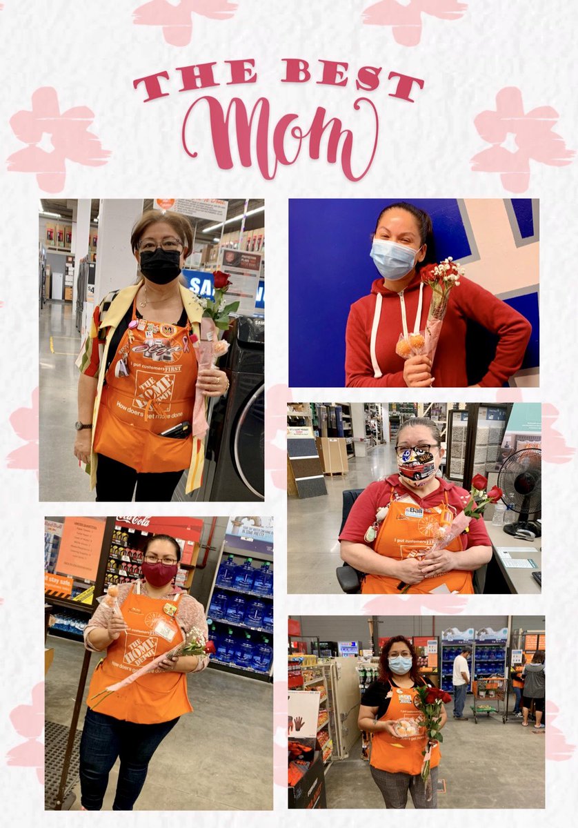 “To the world, you are a mother, but to your family, you are the world.” Happy Mother’s Day to the wonderful Moms here at the #WilshireUnion #HomeDepot just a little treat to show them how much we appreciate them 🧡💕🧡💕#happymothersday2021