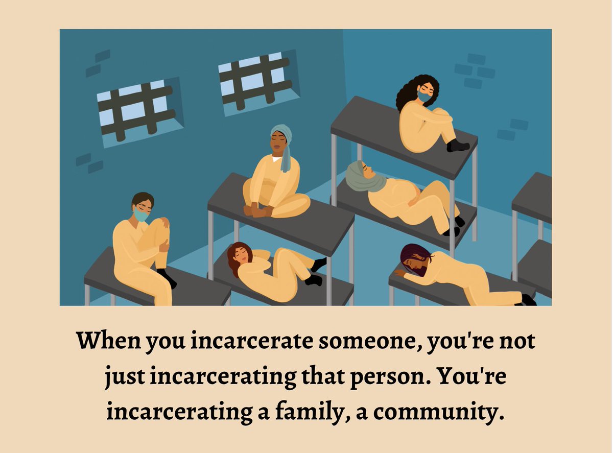 Today, we remember our incarcerated mothers. Incarceration does not only target individual people, but affects families and communities.