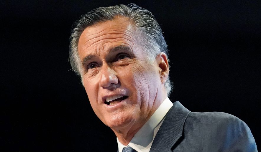 Inside the Beltway Utah Republicans vote to censure Mitt Romney