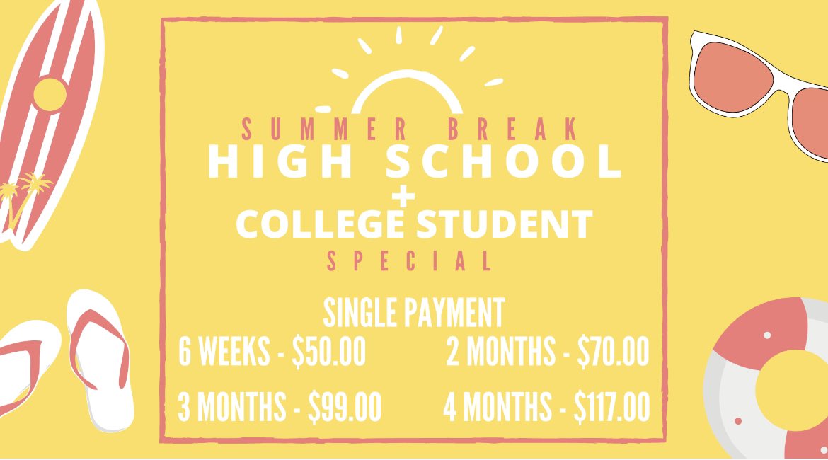 Summer 2021 Specials!!!