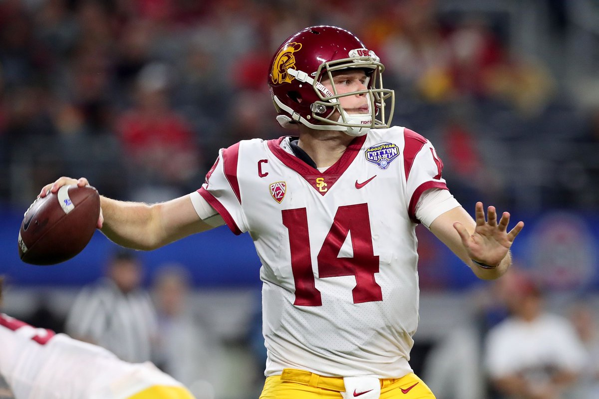 USC head coach Clay Helton speaks about Sam Darnold getting a fresh start with the Carolina Panthers. conquestchronicles.com/2021/5/9/22428…