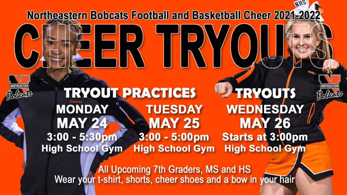 It’s that time of year... cheerleading tryouts! 🐾