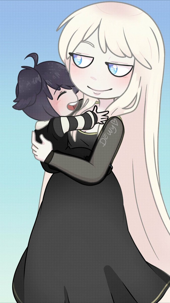 DewTeardrops's tweet photo. Debo confesar que sigo siendo muy fan del último re-diseño de Nicca. A veces me mola quedarme mirando los dibujos en mi insta o mi galería, y echo de menos dibujarla con Loon y Joy como amiguitos/hermanos. https://t.co/jAID3n2Oa2