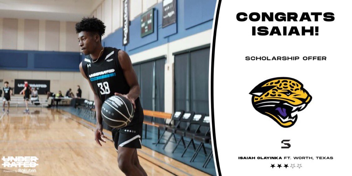 OlayinkaIsaiah's tweet photo. Blessed to say that I have received my 2nd offer from Jacksonville College‼️ @underrated @Underrated_Joey @ToddShelton3033 @CoJHowell https://t.co/DJUMQFTzay