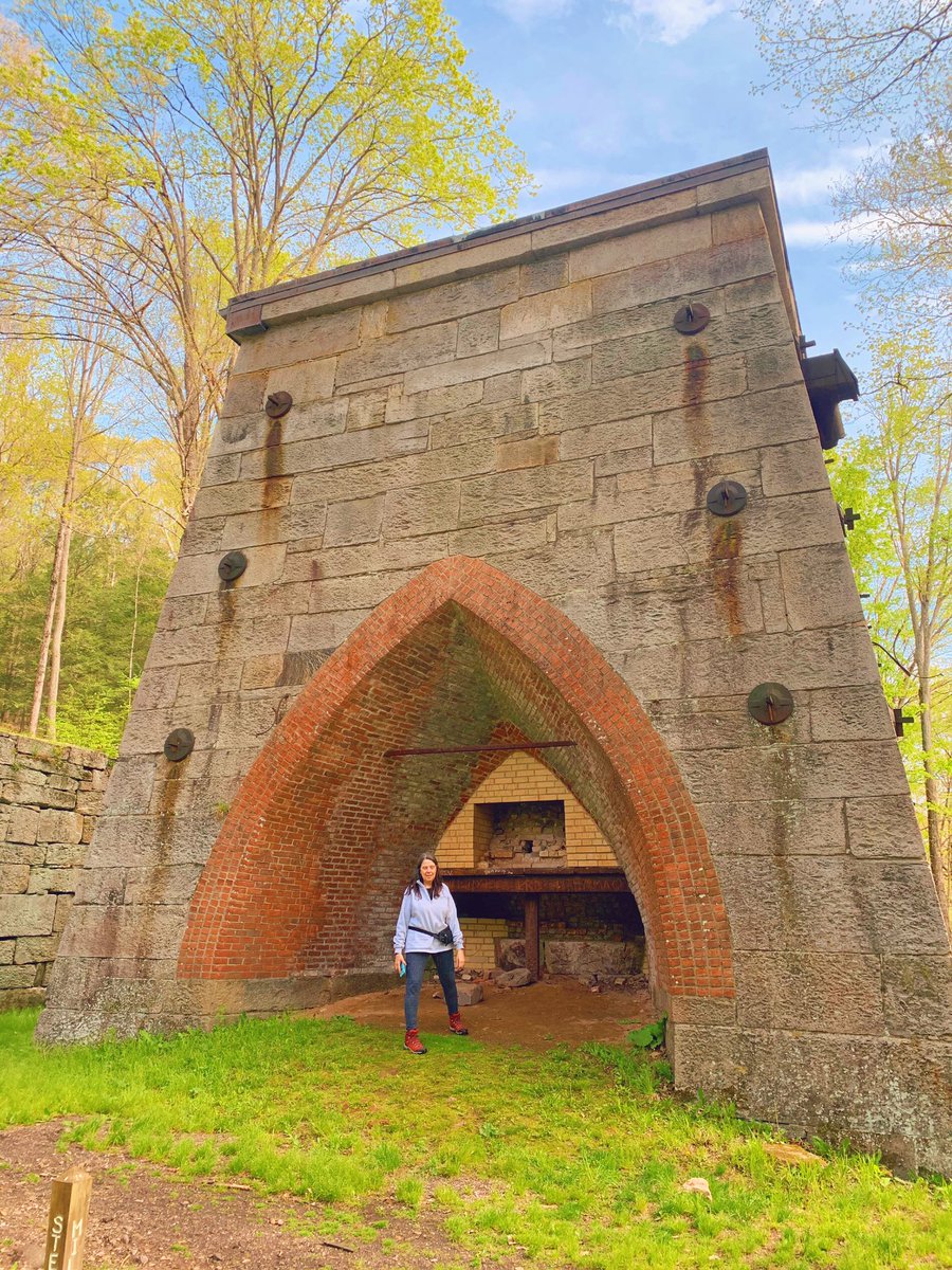 My mom is the best person I know. I picked out a hike just for her today - she loves history & knew she’d love Mine Hill. We had a blast, I’m very lucky 🧡 #HappyMothersDay #Connecticut #HikeoftheDay