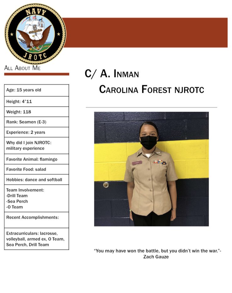 CFHS NJROTC (@cfnjrotc) on Twitter photo 