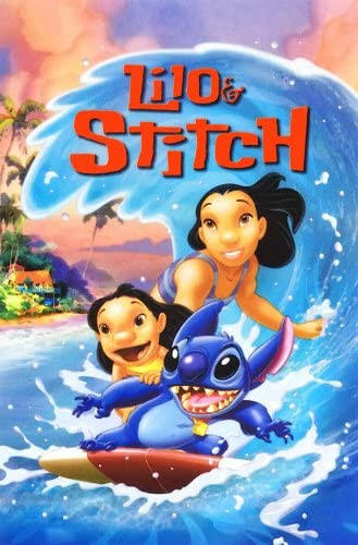 jinkook as Lilo and stitch